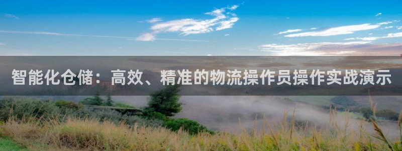 豪门国际注册网页:智能化仓储:高效、
